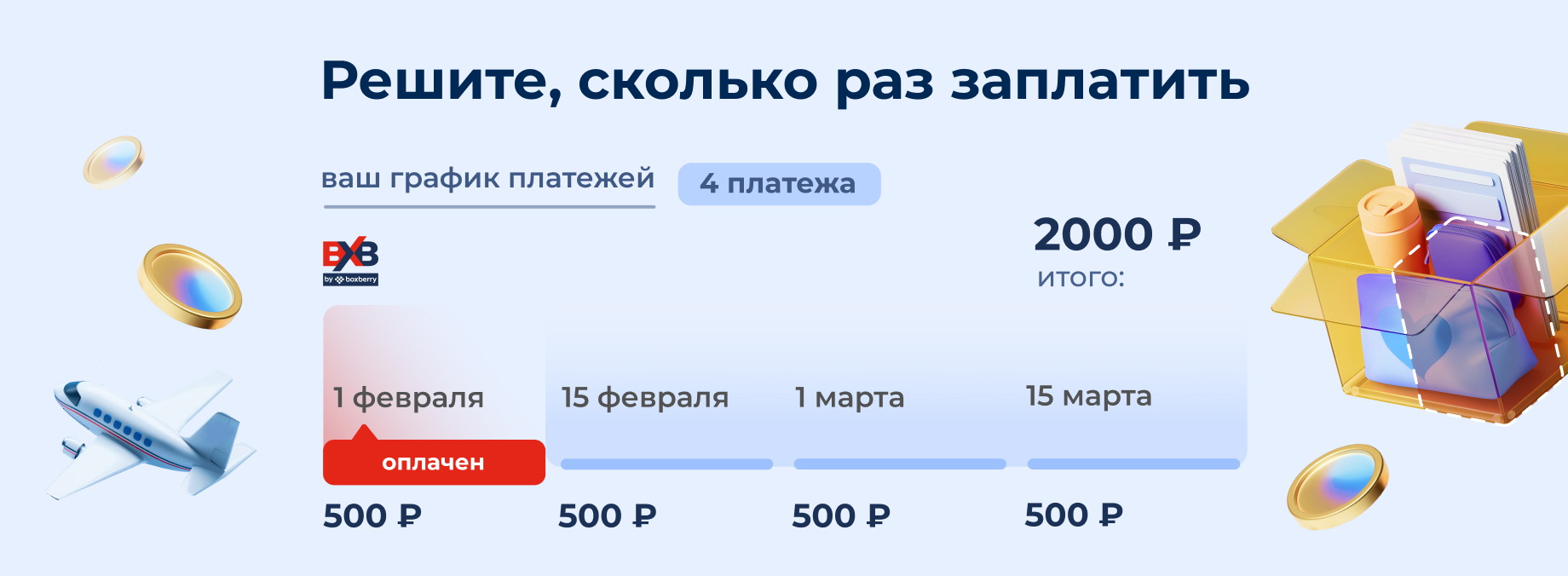 график платежей Подели